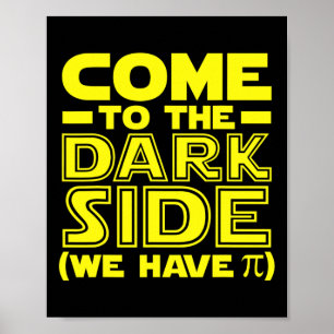 Poster Pi Day Venez Au Côté Math Nous Avons Pi Math Geek