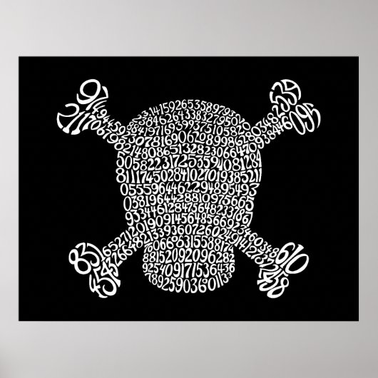 Poster Pi Pirate (Devant)