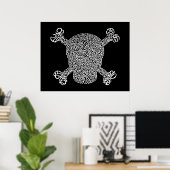 Poster Pi Pirate (Bureau à domicile)
