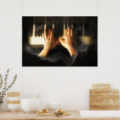 Poster Pianiste (Cuisine)
