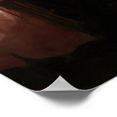 Poster Pianiste de bar nocturne (Coin)