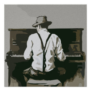 Poster Pianiste de Charme en Harmonie