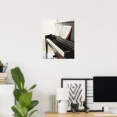 Poster Piano (Bureau à domicile)