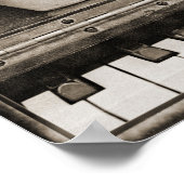 Poster Piano Ballet Duet petit (Coin)