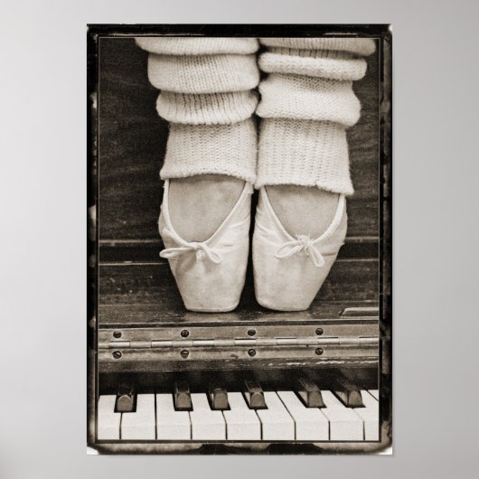 Poster Piano Ballet Duet petit (Devant)