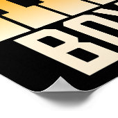 Poster Piano Boy Instrument Player Pianiste musicien (Coin)