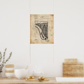 Poster Piano-brevet (Cuisine)