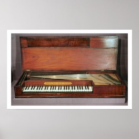 Poster Piano carré, 1767 (photo) (Devant)
