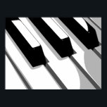 Poster Piano Clavier Pop Art<br><div class="desc">Piano Clavier Pop Art</div>