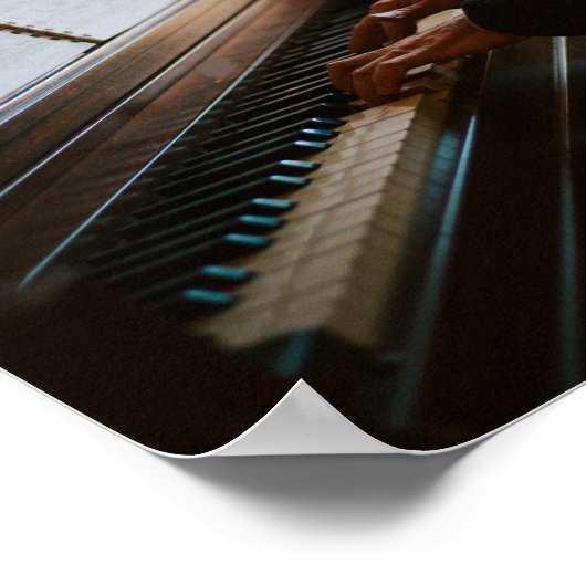 Poster Piano cool (Coin)