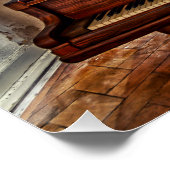 Poster Piano dans la Villa (Coin)
