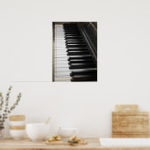 Poster Piano de style antique (Cuisine)