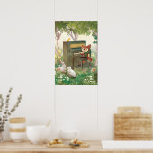 Poster Piano Forêt (Cuisine)