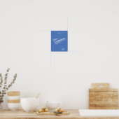 Poster Piano Keyboard 1925 Brevet Art Blueprint (Cuisine)
