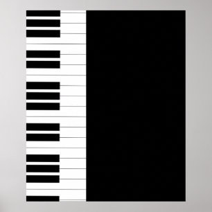 Poster Piano Keys