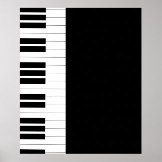 Poster Piano Keys