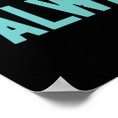 Poster Piano - Le Professeur De Piano A Toujours Raison (Coin)