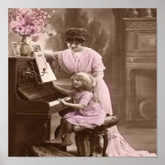 Poster  Piano Lessons (Voorkant)