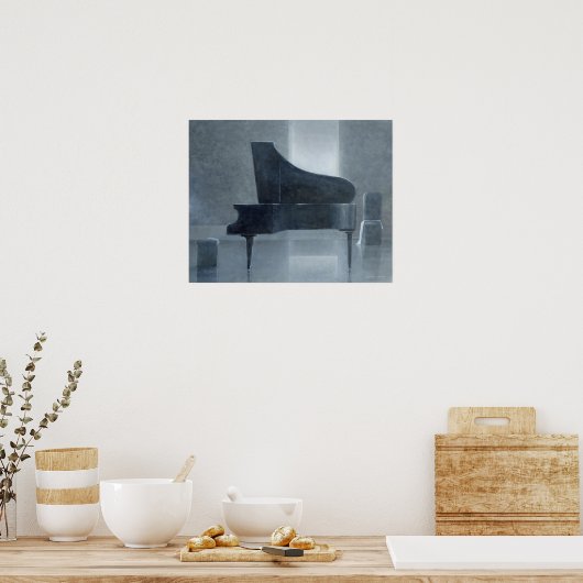 Poster Piano noir 2004 (Cuisine)
