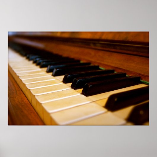 Poster Piano Photo (Devant)