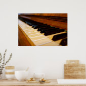 Poster Piano Photo (Cuisine)