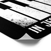 Poster Piano Pianiste Je Joue Piano En Jésus Nom Clavier (Coin)