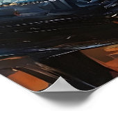 Poster Piano Player - Peinture à l'huile (Coin)