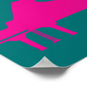 Poster Piano Pop Art (Coin)