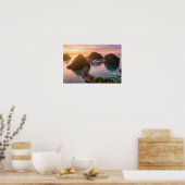 Poster Piaynemo Sunrise Raja Ampat Tropical Island Art (Cuisine)