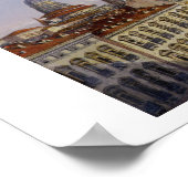 Poster Piazza Castello, Turin, gravée par F. Citterio (c (Coin)