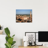 Poster Piazza del Campo Siena Italia (Bureau à domicile)