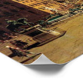 Poster Piazza della Signoria à Florence (Coin)