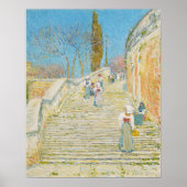 Poster Piazza di Spagna, Rome | Childe Hassam (Devant)