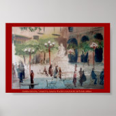 POSTER PIAZZA REGINA, MALTE (Devant)