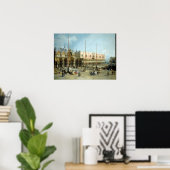 Poster Piazza San Marco (Bureau à domicile)