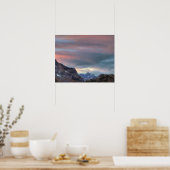 Poster Pic Argonaut, coucher de soleil (Cuisine)