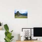 Poster Pic de Huayna Picchu à Machu Picchu, Pérou (Bureau à domicile)