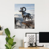 Poster Pic du Bélier pneumatique (Bureau à domicile)