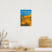 Poster Picacho Peak State Park Arizona Vintage (Cuisine)