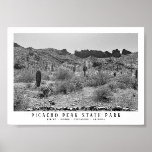Poster Picacho Peak State Park Keepsar Arizona