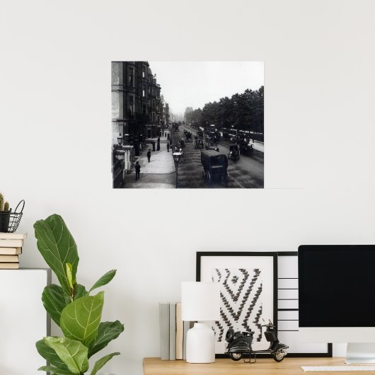 Poster Piccadilly, Londres (Bureau à domicile)