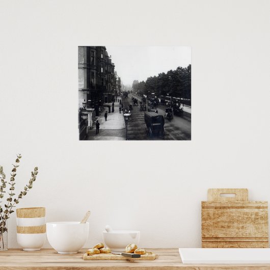 Poster Piccadilly, Londres (Cuisine)