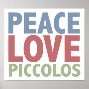 Poster Piccolos d'amour de paix