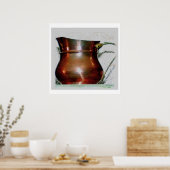 Poster Pichet en cuivre (Cuisine)