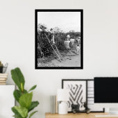 Poster Pickers à café au Brésil 1911 (Bureau à domicile)