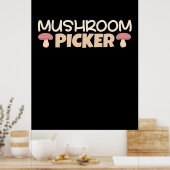 Poster Pickers à champignons (Cuisine)