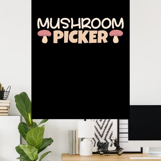 Poster Pickers à champignons (Bureau à domicile)