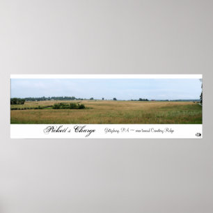 Poster Pickett's Charge Panorama