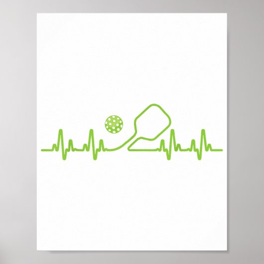 Poster Pickleball Art Pour Hommes Femmes Pickleball Pickl (Devant)