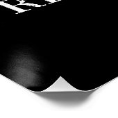 Poster pickleball est mon projet de retraite (Coin)